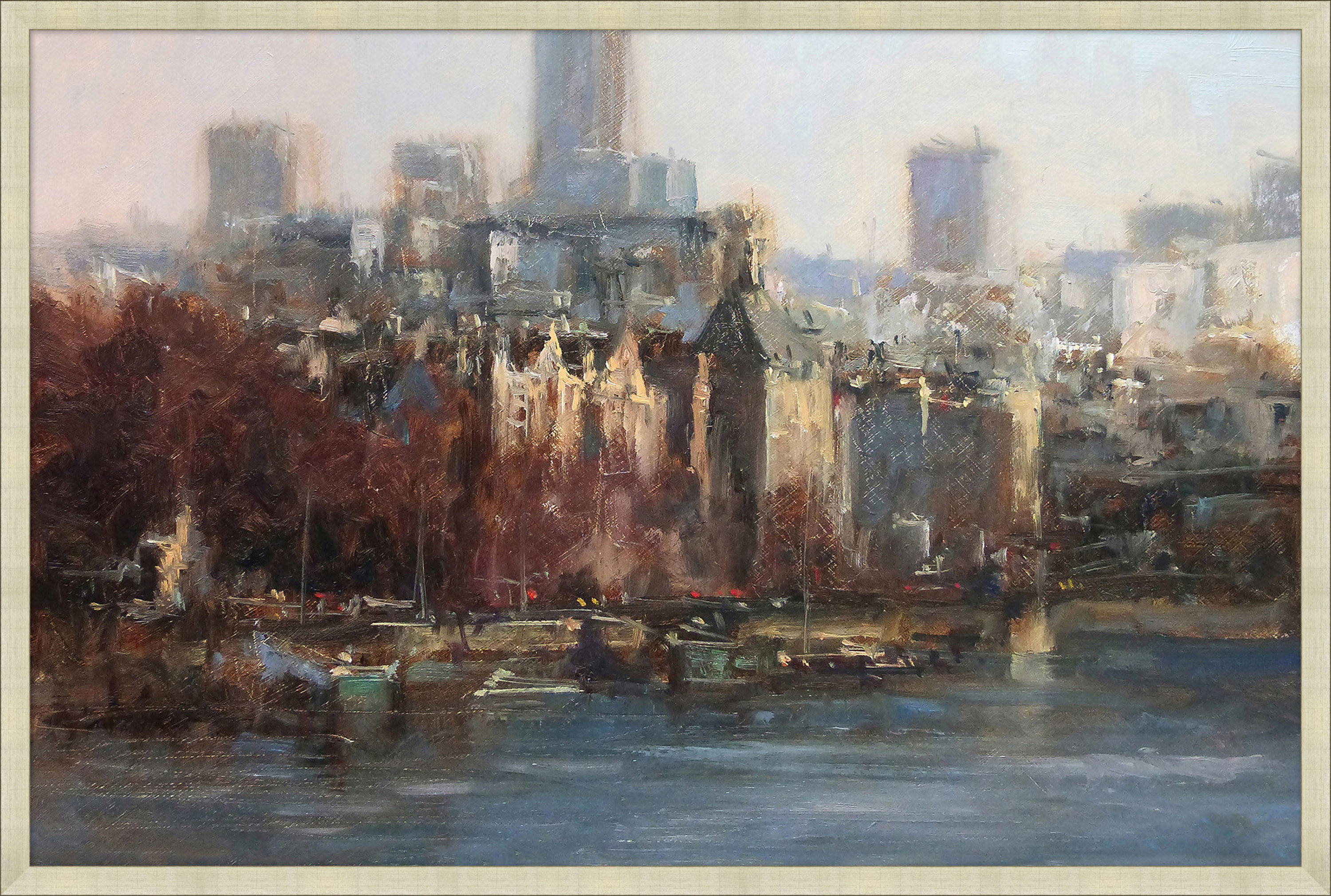 Wendover Art Group London " London Scene " Painting Print Wayfair